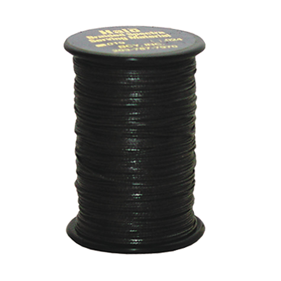 BCY Halo Serving Thread Black .024 Diameter 45 Yards Spectra Material