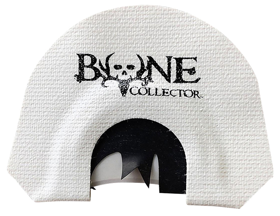 Bone Collector Show Off Snake Tongue Cut Turkey Diaphragm Call Black and White
