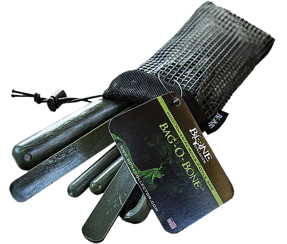 Bone Collector Bag-O-Bones Sure Grip Whitetail Deer Rattle Bag with Rubber Case