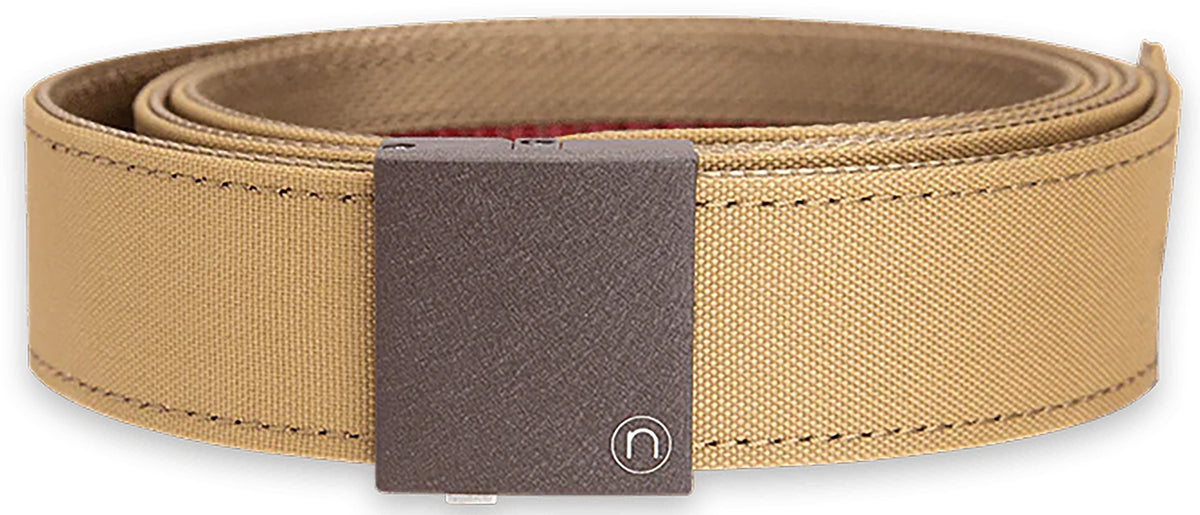 Nexbelt Operating PCS6854 1.50" Wide EDC Coyote Nylon Push Button Belt