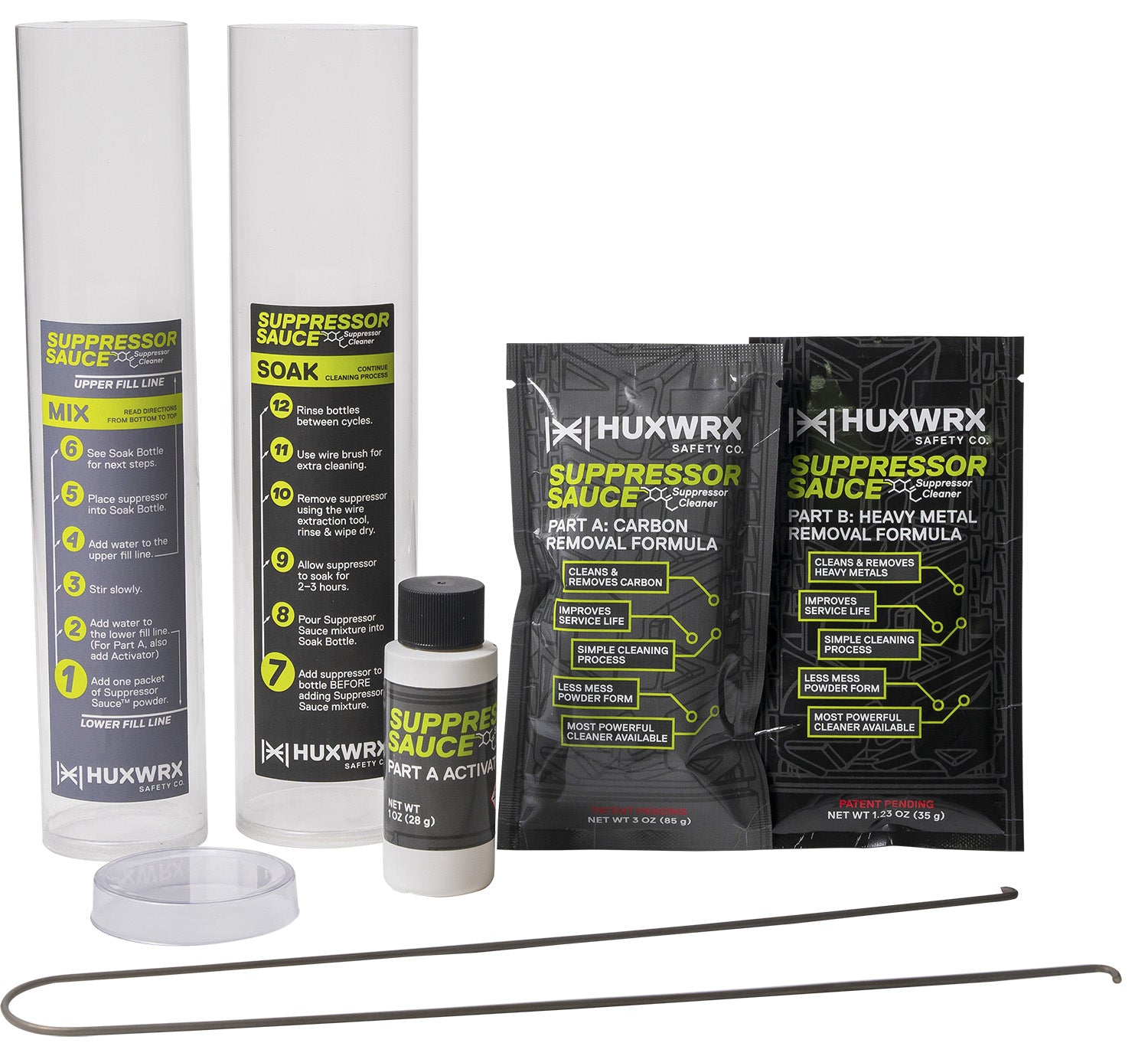 Huxwrx 3202 Complete Suppressor Sauce Cleaner Kit