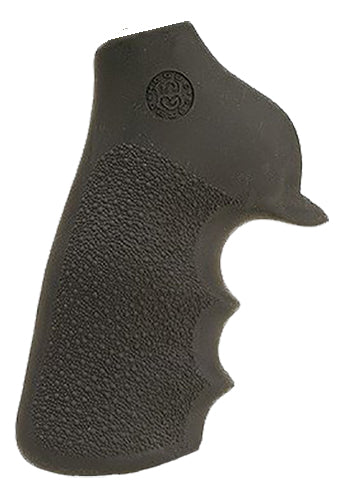 Hogue 80020 Ruger GP100 Super Redhawk Tamer Grip Black Rubber with Finger Grooves