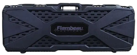 Flambeau 6500AR Black Polypropylene Tactical Rifle Case Water Resistant Adjustable Strap
