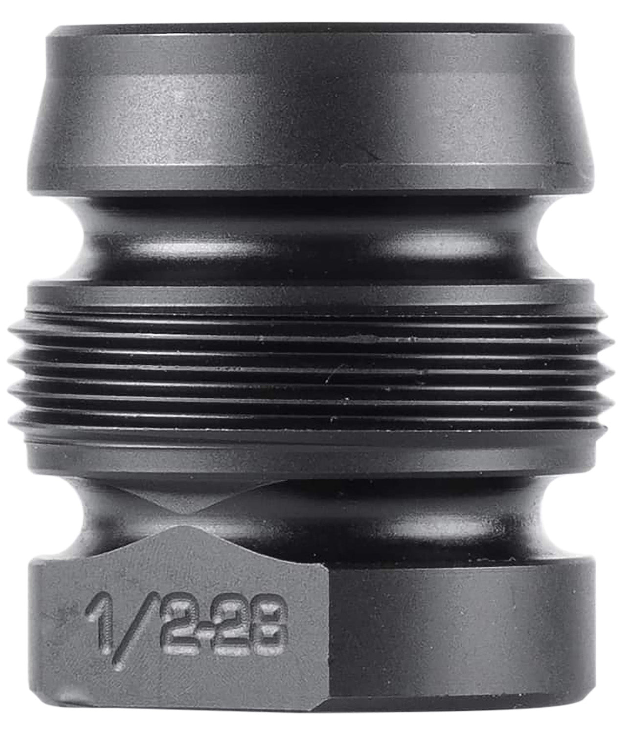 Dead Air DA146 4140 HT Alloy Steel Black Nitride Xeno Adapter 5/8"x32 Thread