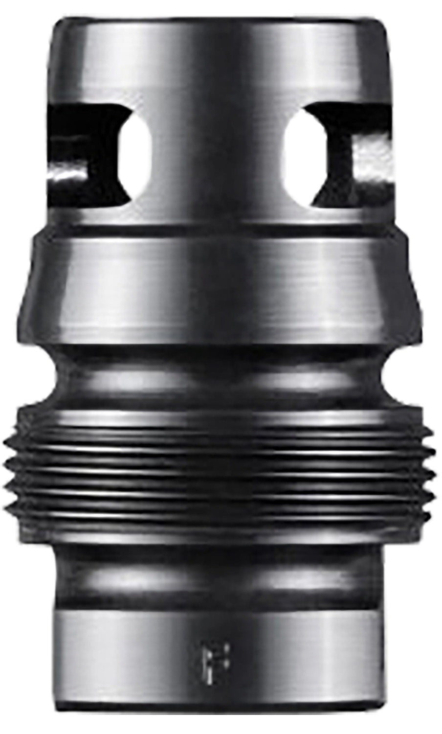 Dead Air DA126 Xeno Wee Brake 9mm 4140 HT Alloy Steel Black Nitride 5/8"-24 Thread