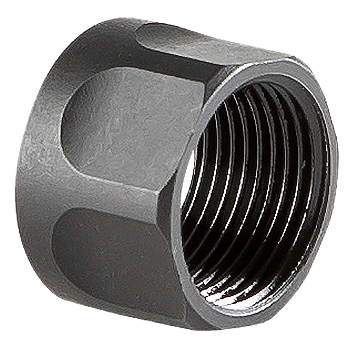 Dead Air DA424 Steel Black 1/2x28 Thread Protector for Rimfire Adapters