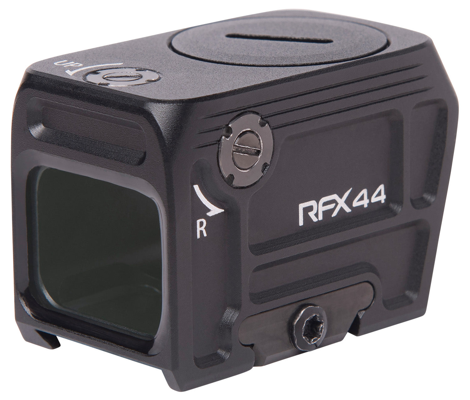 Viridian 9810112 RFX44 1x 5 MOA Green Dot Black Anodized Pistol Sight ACRO/Picatinny Low Mount