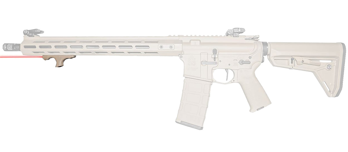 Viridian 9120061 FDE HS1 AR Hand Stop Integrated Red Laser Sight