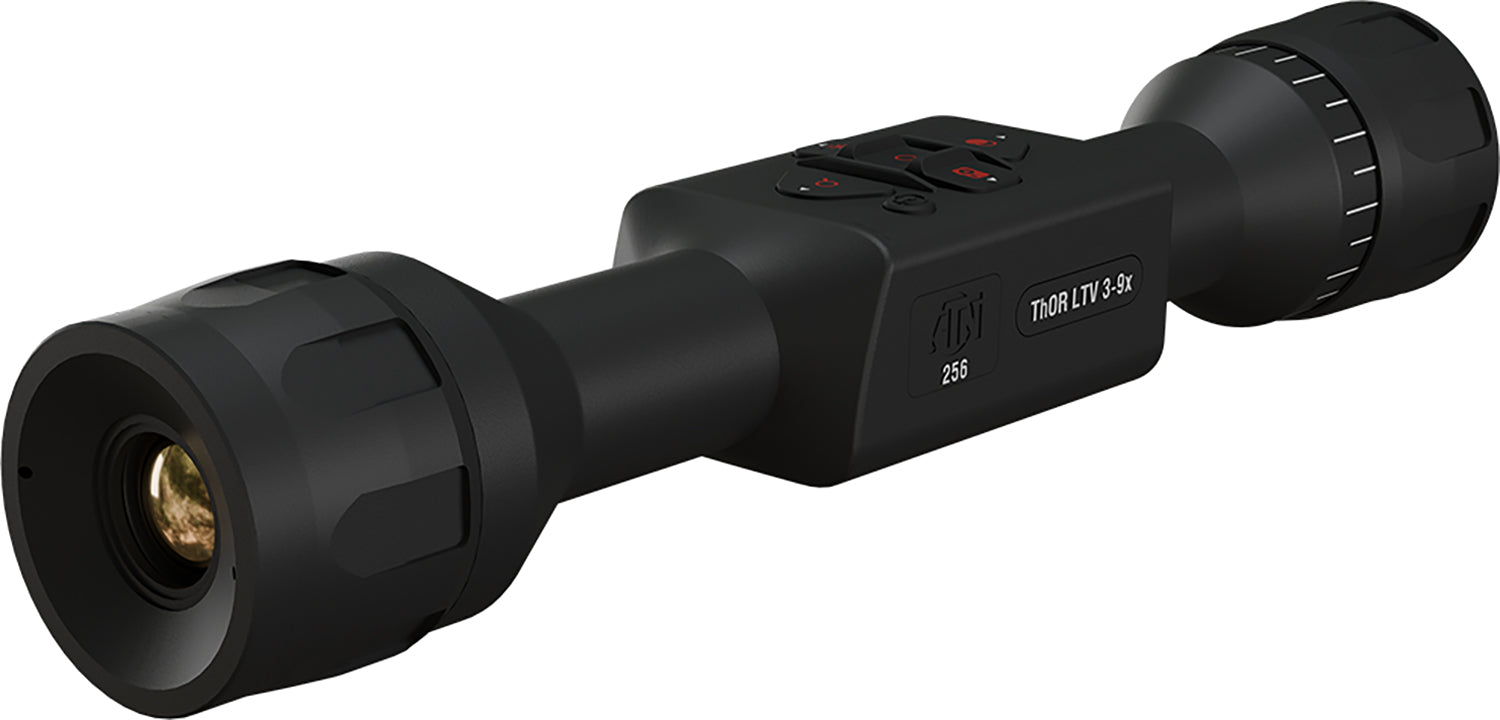 ATN Thor LTV Thermal Rifle Scope 3-9x25mm 256x192 12 Microns 50 Hz Multi Reticle Black Finish