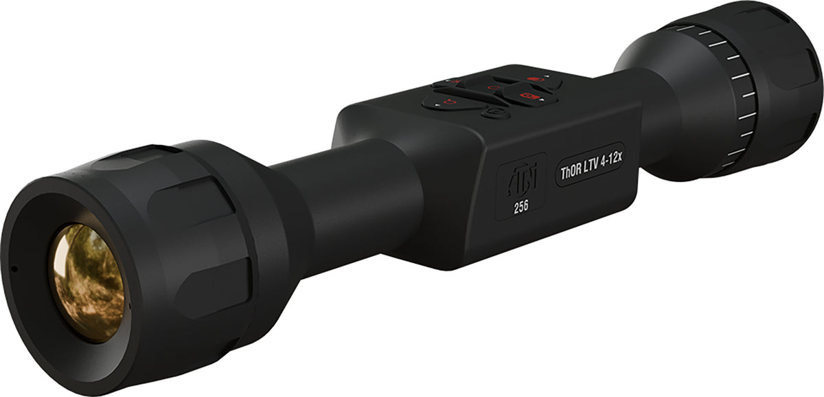 ATN Thor LTV Thermal Rifle Scope 4-12x35mm 256x192 12 Microns 50 Hz Multi Reticle Black Finish