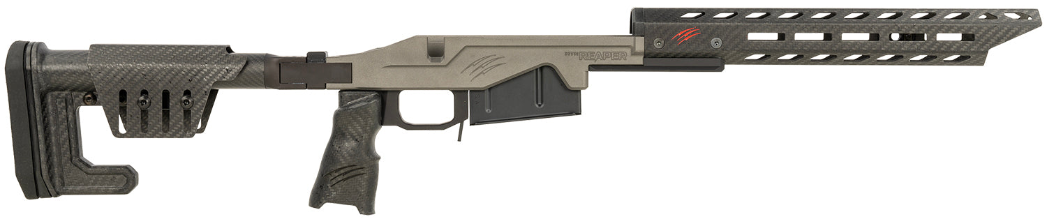 Fierce Firearms Tungsten Gray Chassis Kit LACHSTU Fits AR-15 Long Action Platform