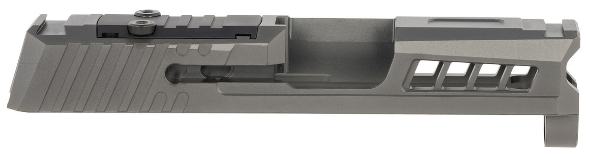 True Precision Axiom Slide with Optic Cut for Sig P365 Black DLC 416R Stainless Steel