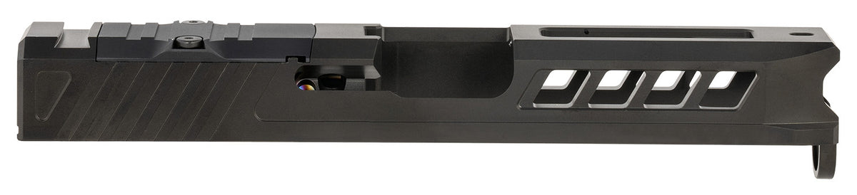 True Precision Axiom Slide with Optic Cut for Glock 19 Gen 1-3 Black DLC 416R Stainless