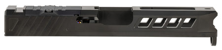 True Precision Axiom Slide with Optic Cut for Glock 19 Gen 1-3 Black DLC 416R Stainless