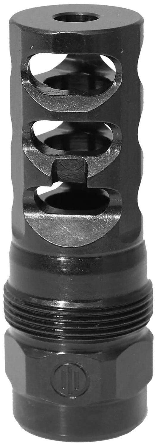 PWS 3FRC12A-3F 3-Port FRC Compensator Flat Black .223 1/2x28 Thread