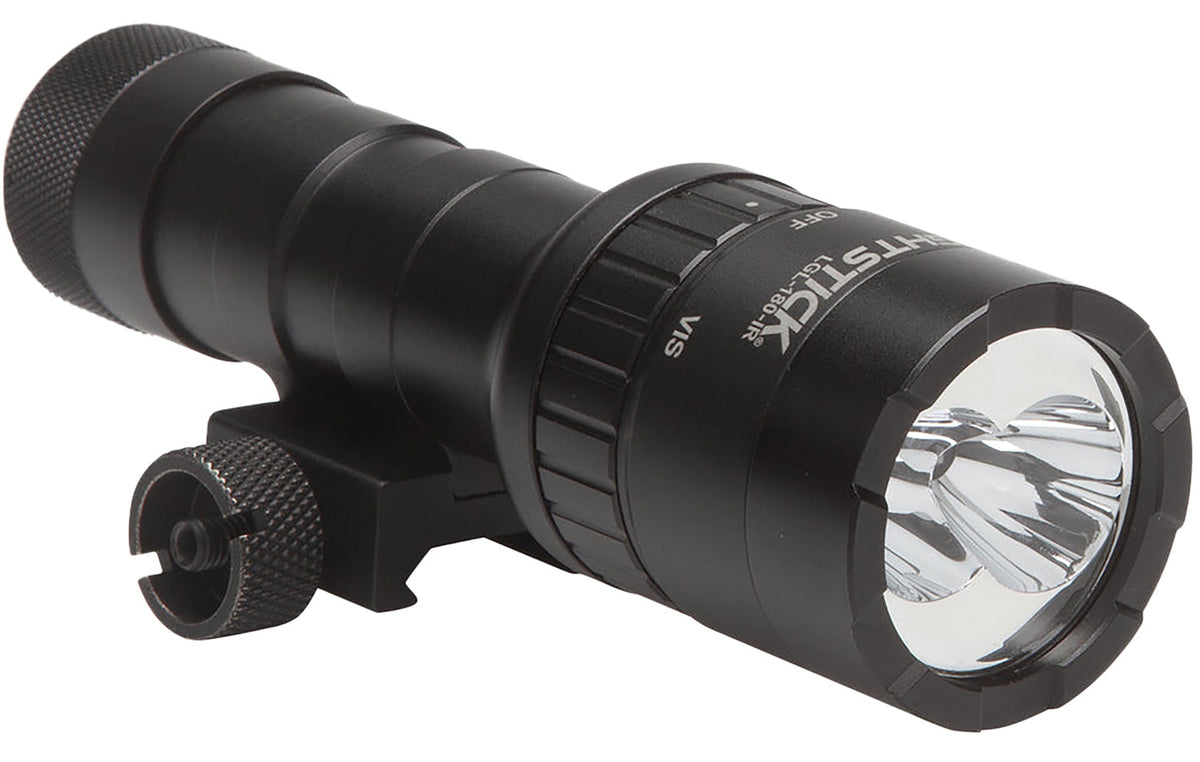 Nightstick LGL180IR Long Gun Light Kit with IR Illuminator 1100 Lumens 940nm Hardcoat Anodized Black