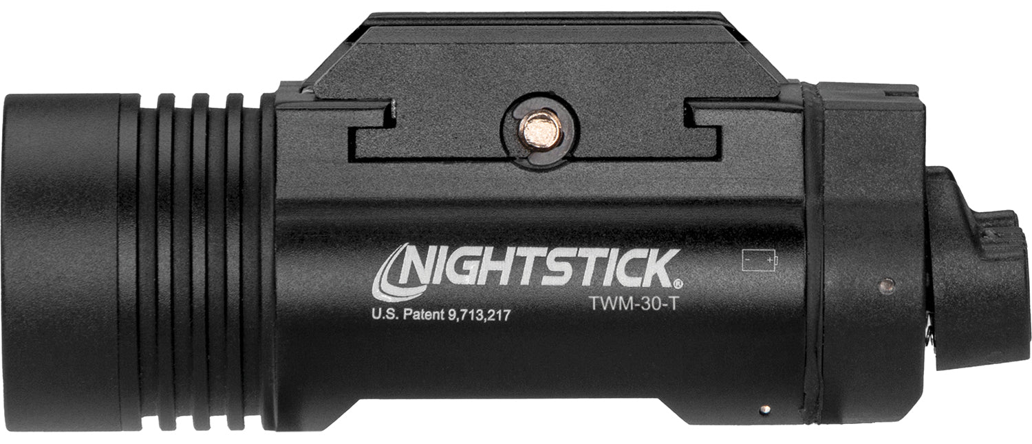 Nightstick TWM30T Tactical Turbo Weapon Light 1200 Lumens LED 1.75-Hour Runtime Black Anodized Hardcoat