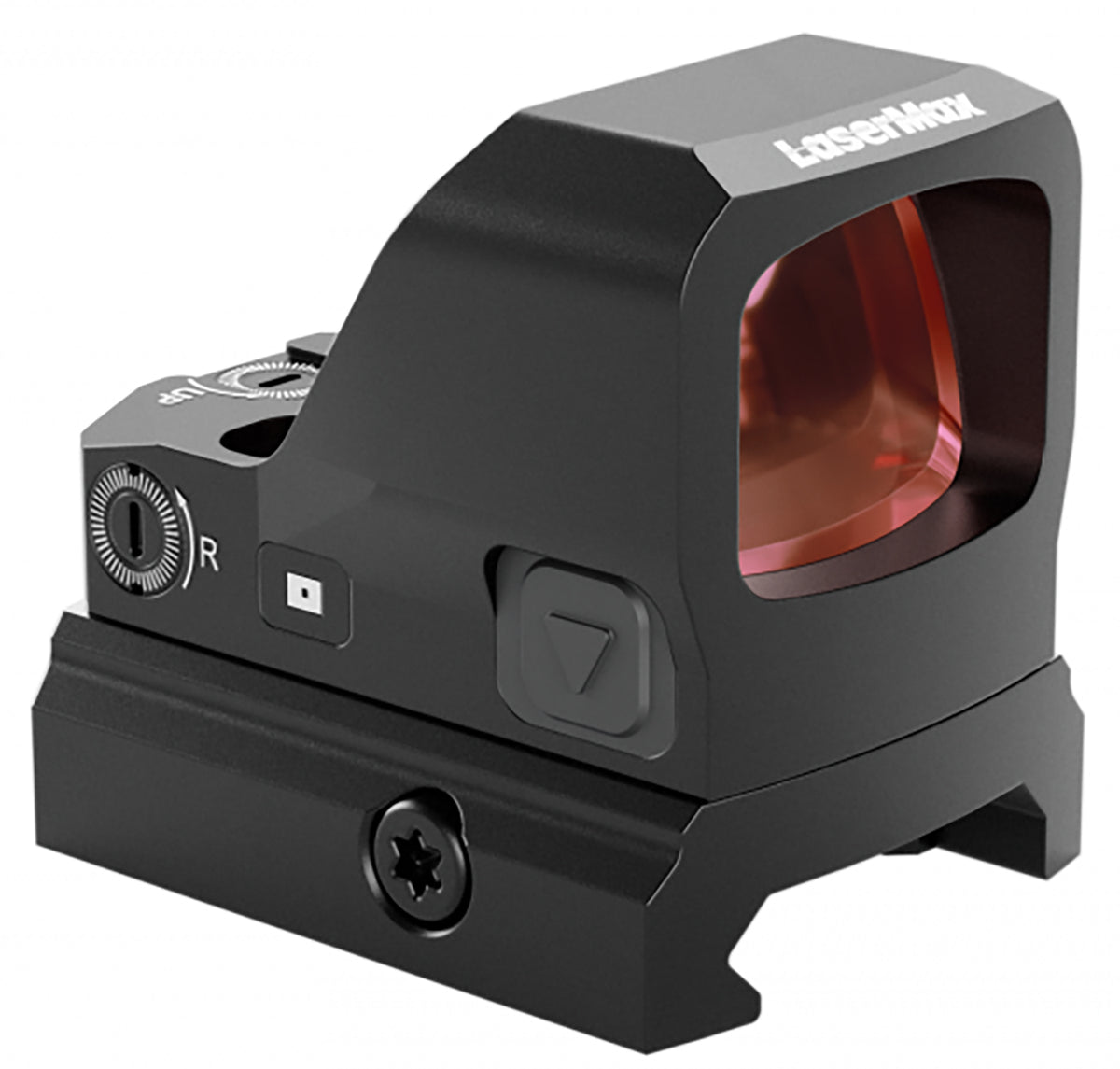 LaserMax Micro Red Dot Sight LMMRDS 3 MOA Matte Black Compact Pistol Optic
