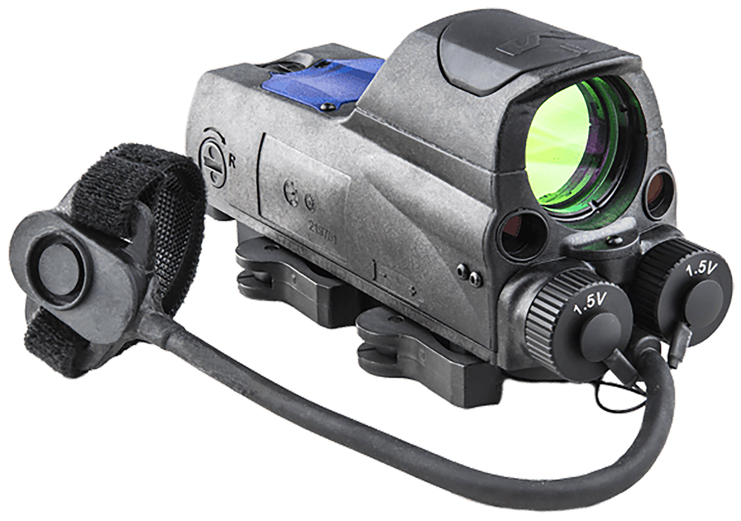 Meprolight MOR PRO Black 2.2 MOA Bullseye Multi-Purpose Reflex Sight with Green & IR Laser