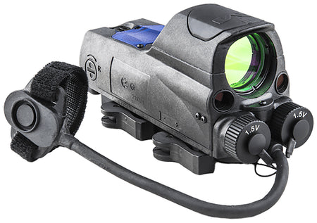 Meprolight MOR PRO Black 2.2 MOA Bullseye Multi-Purpose Reflex Sight with Green & IR Laser