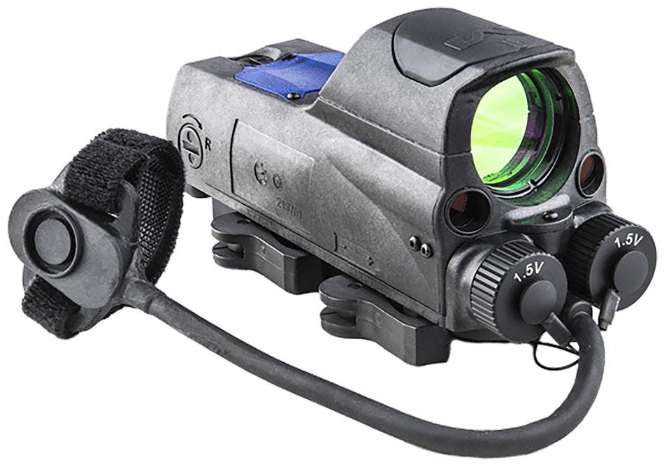 Meprolight MOR PRO Black 2.2 MOA Bullseye Multi-Purpose Reflex Sight with Green & IR Laser