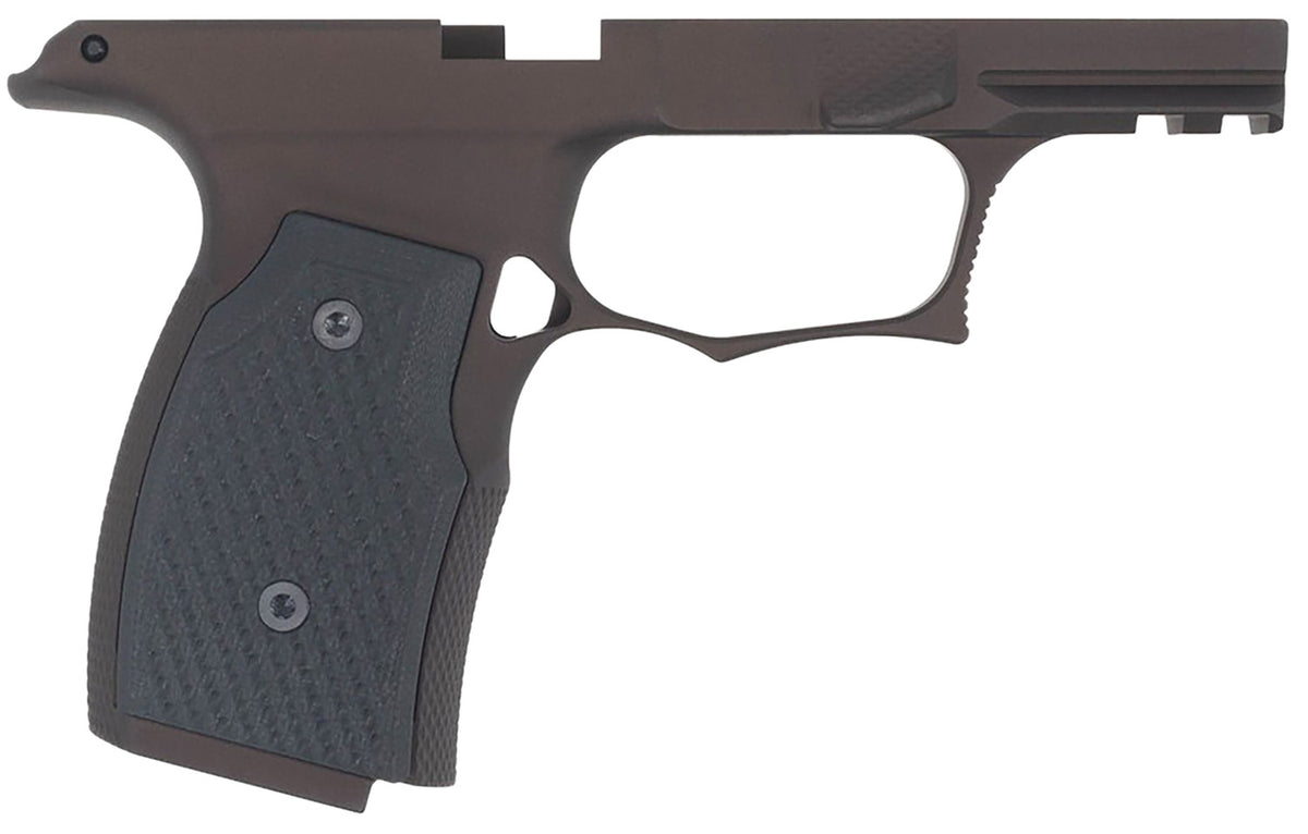 Sharps Bros Bronze and Black Aluminum Grip Module Sig P365X P365XL Replacement