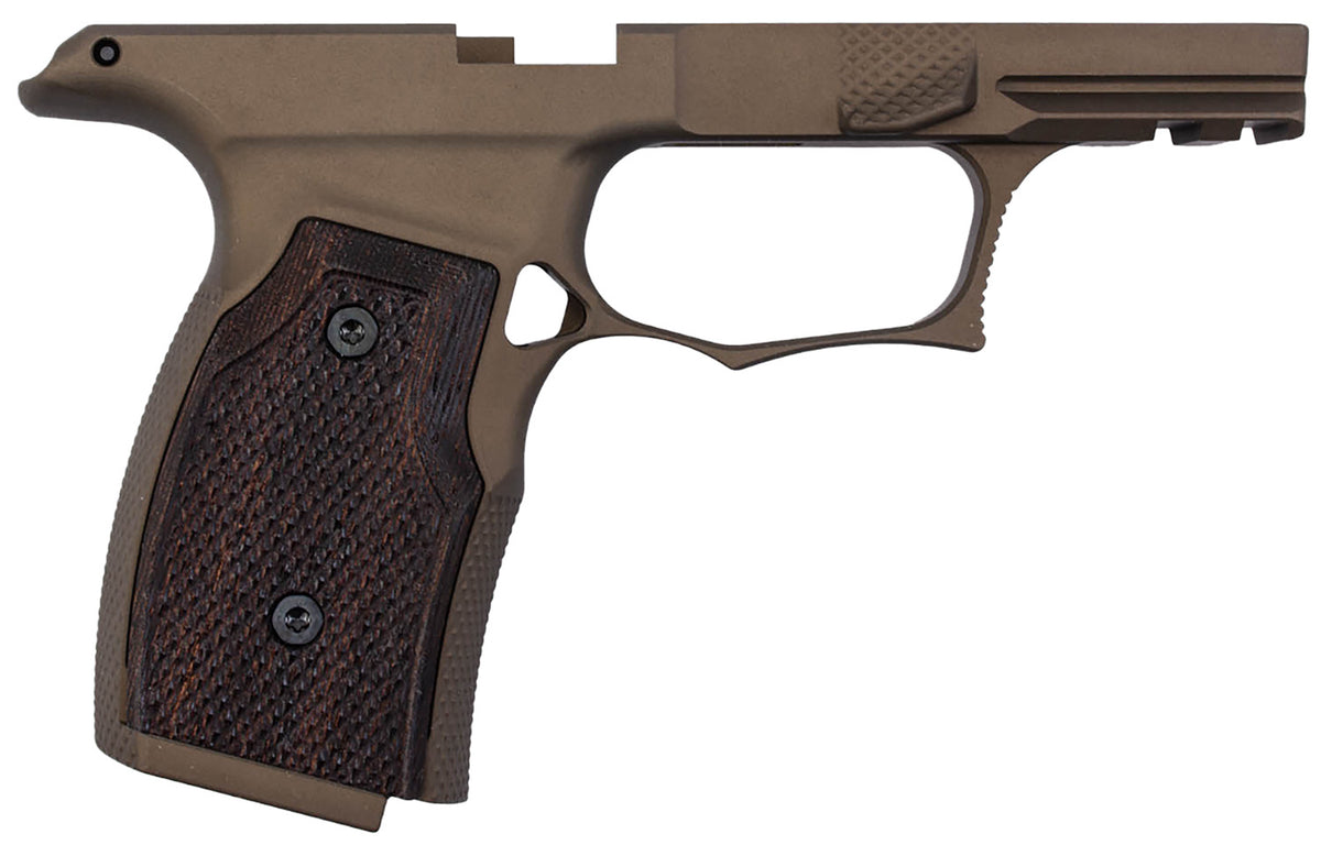 Sharps Bros FDE 7075-T6 Aluminum Replacement Grip Module Fits Sig P365X P365XL