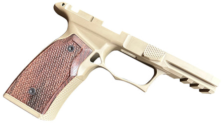 Sharps Bros Flat Dark Earth Aluminum Grip Module Replacement Fits Sig P365
