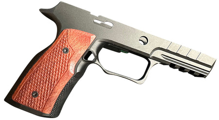 Sharps Bros Black Cherry 7075-T6 Aluminum Replacement Grip Module Sig P320