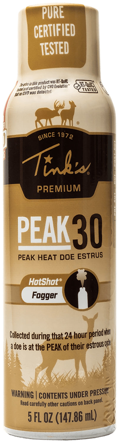 Tinks Peak30 Hot Shot Deer Estrus Scent Mist Fogger 5 oz