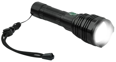 Konus 3933 Konuslight-5K 2500/5000 Lumens Rechargeable Flashlight with Turbo Mode Black