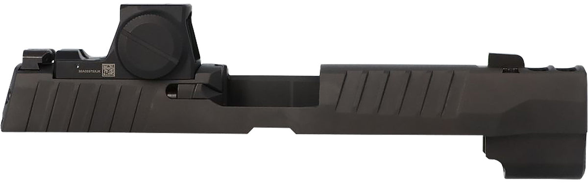 Sig Sauer P320 ROMEO-X Pro Replacement Slide Assembly 9mm Luger Black with Co-Witness Iron Sights Expansion Chamber