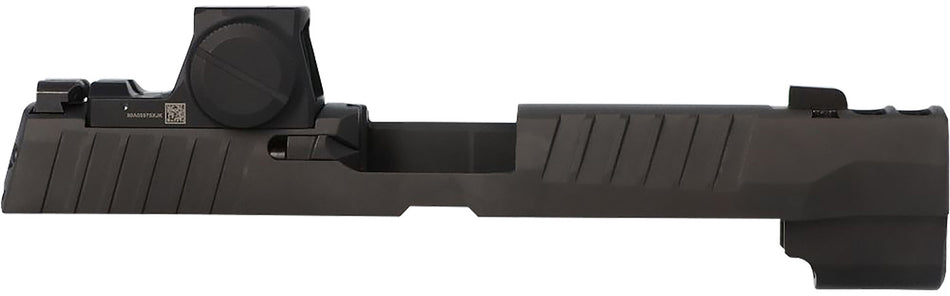 Sig Sauer P320 ROMEO-X Pro Replacement Slide Assembly 9mm Luger Black with Co-Witness Iron Sights Expansion Chamber
