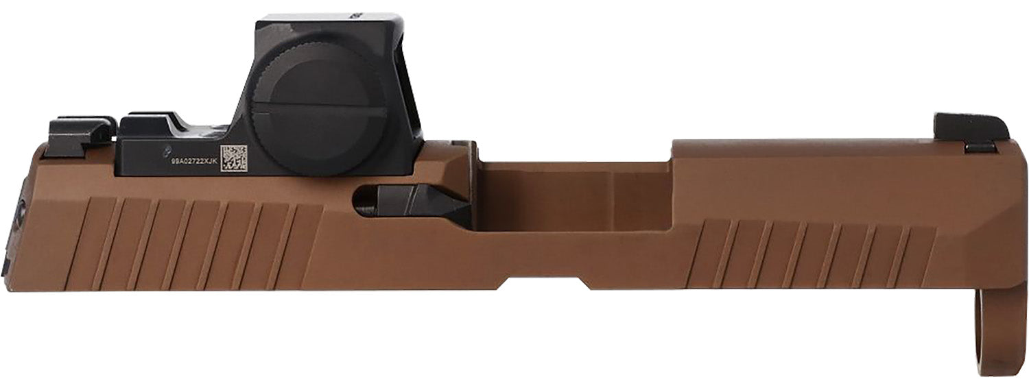 Sig Sauer P320 X-SERIES Compact Replacement Slide with ROMEO-X Pro 9mm Luger Coyote Brown Finish 3.6" Barrel Compatible