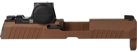 Sig Sauer P320 X-SERIES Compact Replacement Slide with ROMEO-X Pro 9mm Luger Coyote Brown Finish 3.6" Barrel Compatible