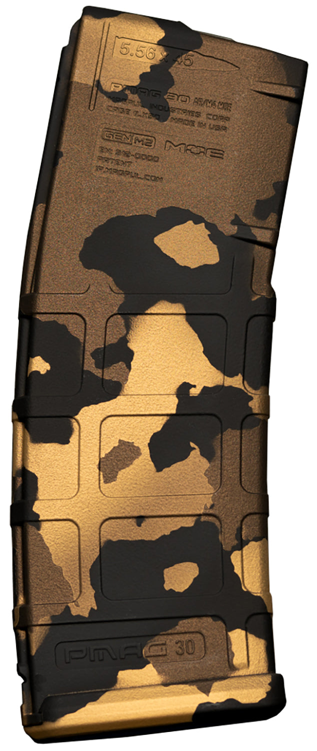 Weapon Works 228044 Gold Granite Polymer PMAG GEN M2 MOE 30 Round AR/M4 Magazine