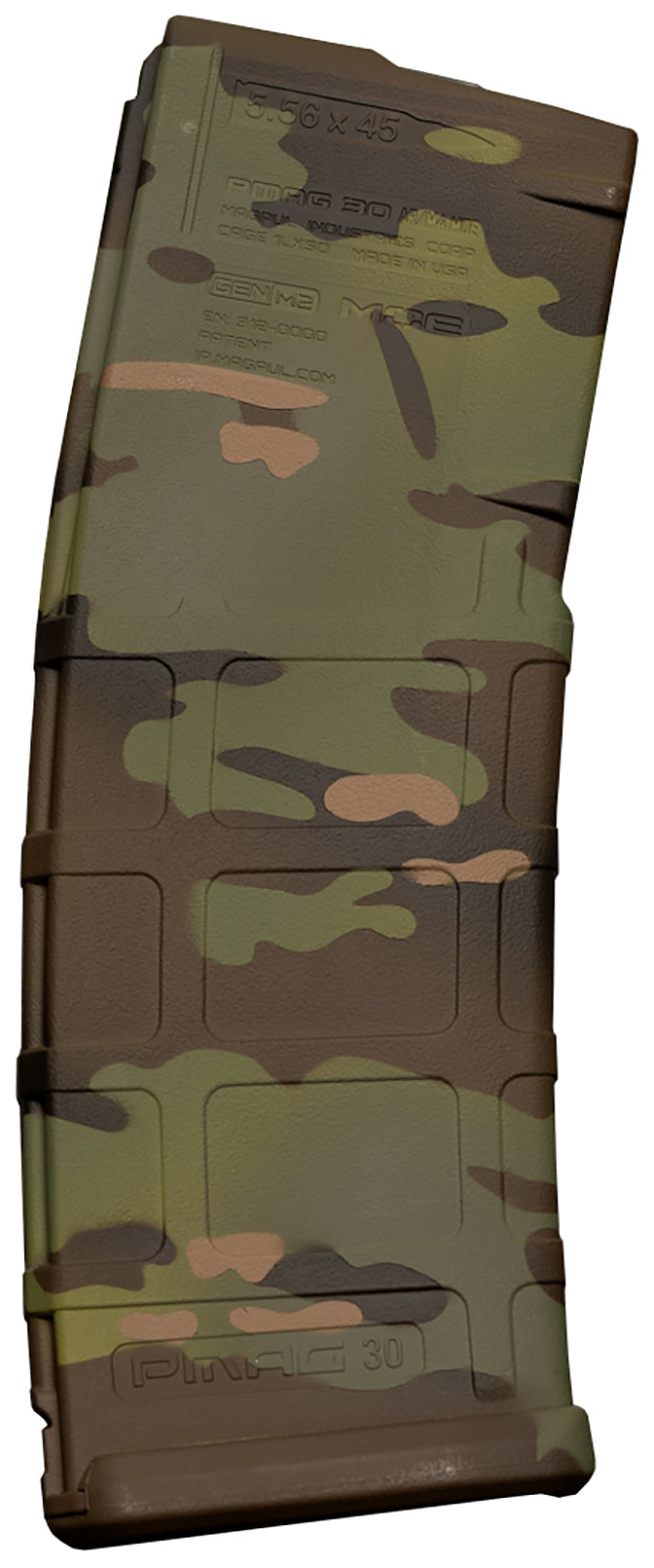 Weapon Works 228042 AR/M4 PMAG GEN M2 MOE 30-Round Multi-Cam Tropic Polymer Mag