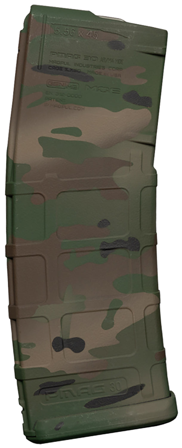 Weapon Works 228055 AR/M4 PMAG GEN M2 MOE 30-Round Multi-Cam Woodland Polymer Mag
