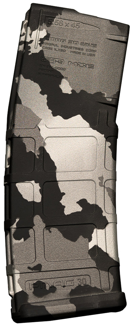Weapon Works 228043 AR/M4 PMAG GEN M2 MOE 30-Round Silver Granite Polymer Mag