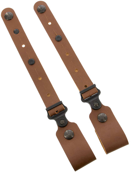 Galco Horizontal Shoulder System Tie Down 2.0 Tan Full Grain Leather Ambidextrous Harness Set