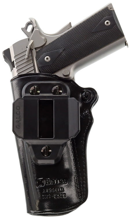 Galco Speed Master 2.0 Convertible Paddle Belt Black Leather Holster Springfield Hellcat Right Hand