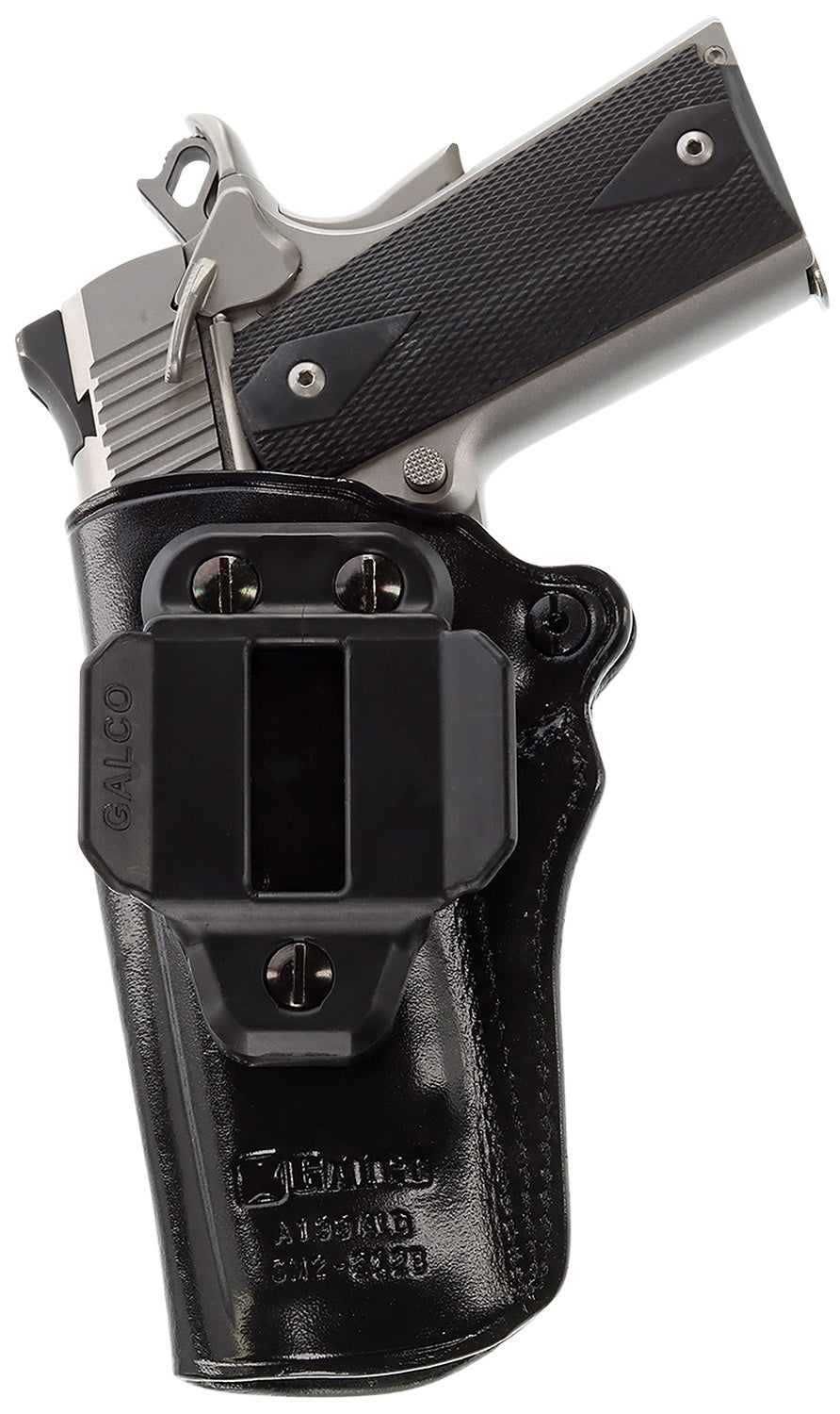 Galco Speed Master 2.0 Convertible Paddle Belt Black Leather Holster Springfield Hellcat Right Hand