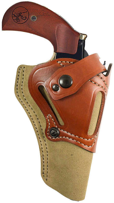 DeSantis Wild Hog Natural Top Grain Leather OWB Holster Henry Big Boy Ambidextrous