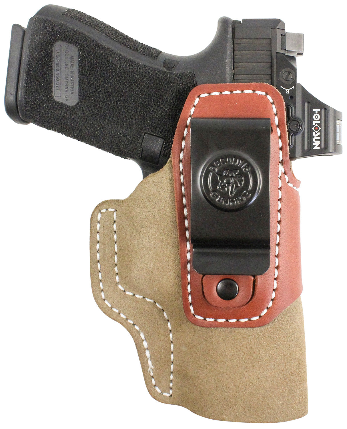 DeSantis Transit Natural Hybrid IWB Holster Belt Clip Sig Sauer P365 Ambidextrous