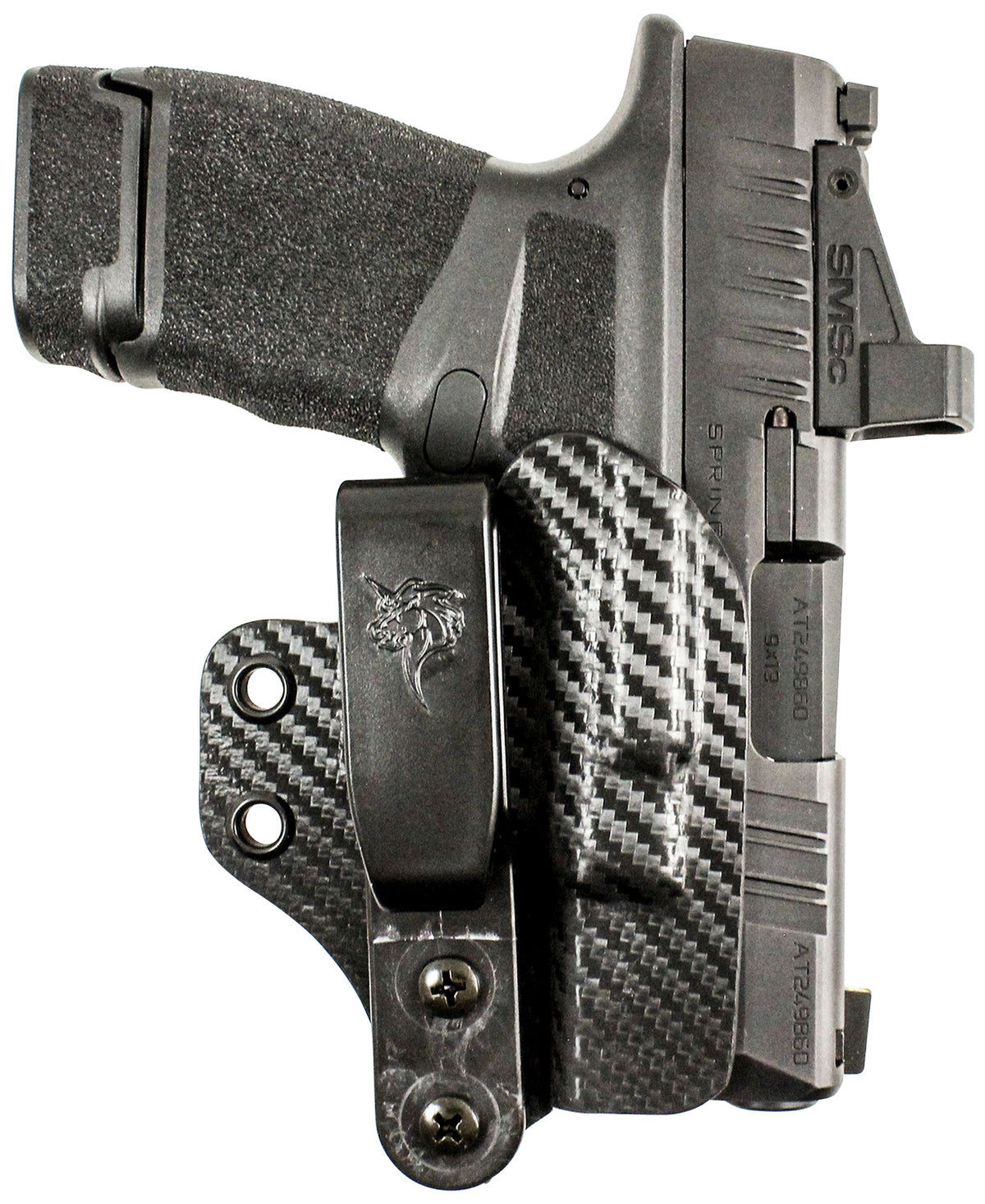 DeSantis Lifeguard Black Kydex Tuckable IWB Holster Glock 43/48X MOS Ambidextrous