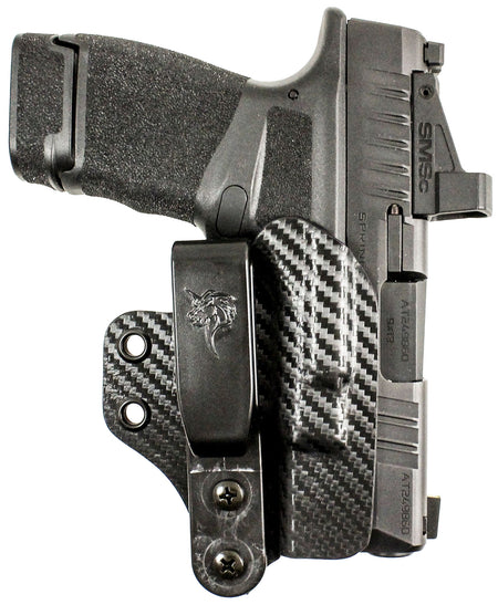 DeSantis Lifeguard Black Kydex Tuckable IWB Holster Springfield Hellcat Concealment