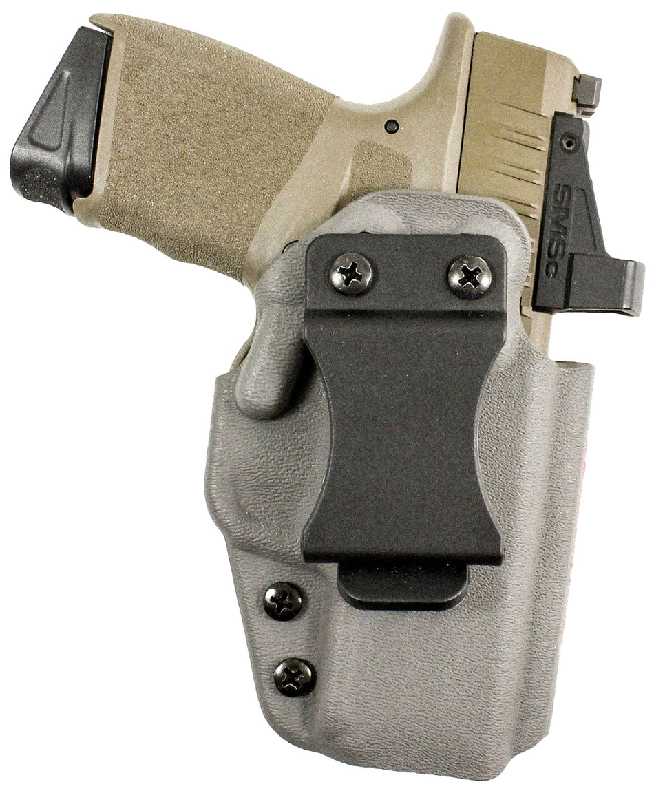 DeSantis Mean Streak Grey Kydex IWB Holster with Claw Glock 43X MOS Right Hand