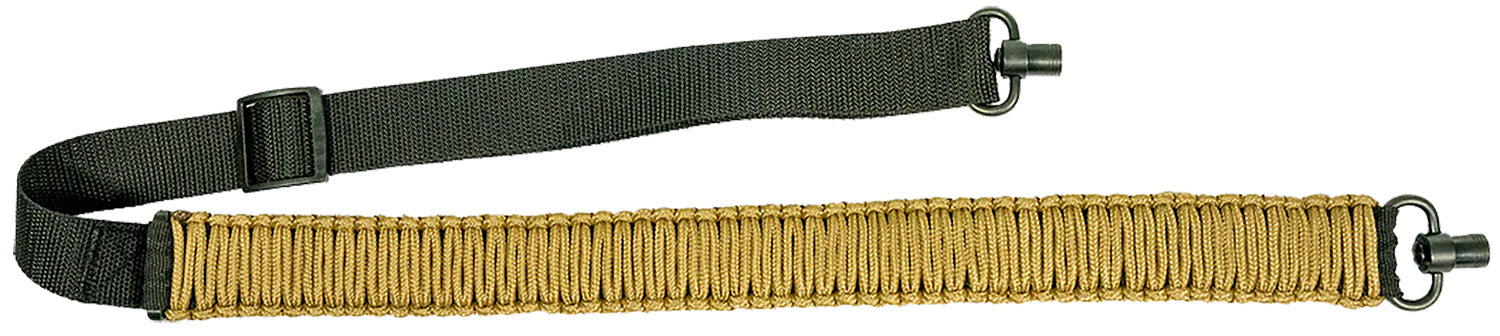 Boyt Express Paracord Coyote Brown 46" Rifle/Shotgun Sling QD Swivels XP90408