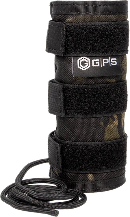 GPS GPST8006MC Suppressor Cover 6" Long Multi-Cam 1000D Nylon Tactical with Tether Line