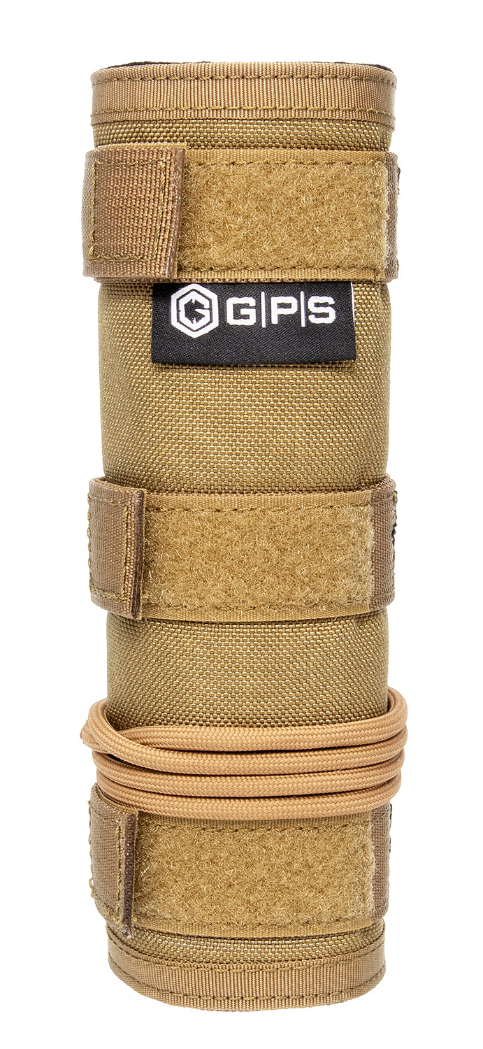 GPS GPST80075T Suppressor Cover 7.50" Long Tan 1000D Nylon Tactical with Tether Line